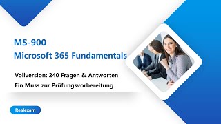 MS900 Microsoft 365 Fundamentals Prüfungsfragen deutsch  latest exam questions [upl. by Sseb]