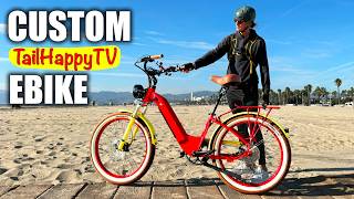 My Electric Bike Company 100 CUSTOM Model R Ebike and Factory Tour [upl. by Ritz]