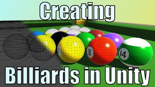 Creating Billiards in Unity [upl. by Eveineg]