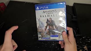 unboxing de ASSASINS CREED Valhalla para PS4 [upl. by Roarke918]