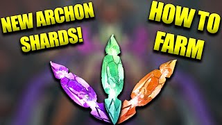 How To Get New Warframe Archon Shards Helminth Coalescent Segment Archon Shard Fusing Guide [upl. by Nyloj411]