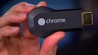 Google Chromecast pushes videos to TV [upl. by Philo]