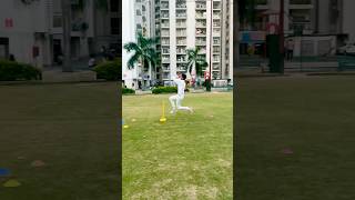 Fast bowling practice 🔥  cricket  fastbowling cricket viralvideo cricketlover tips [upl. by Perni]