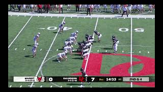 Marist vs Davidson Football Highlights October 5th 2024 [upl. by Eniamerej]