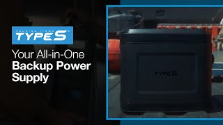 TYPE S  PowerGen 500 AllinOne Backup Power Supply Portable Power Generator AC530021 [upl. by Nylitak]