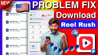 Reel Rush  Reel Rush App  New PayPal Earning App 2024 Today  PayPal Earning Apps [upl. by Adok]