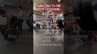 Meal Plan to Hit 180g of Protein [upl. by Nyl]