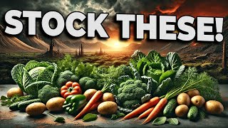 These Vegetables are Lifesavers in Apocalypse and SHTF Situations [upl. by Bevvy834]