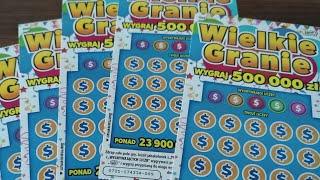 Wielkie Granie 💸 Zdrapki Lotto 🍀 Cała Paczka cz45 [upl. by Acinnor134]