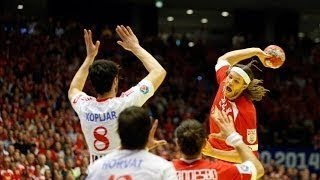 EHF EURO 2014  DENMARK vs CROATIA  Final Round Semifinal [upl. by Elysee]