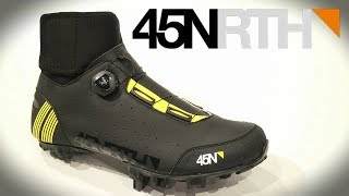 Winter Cycling Shoe The 45Nrth Ragnarok Boot with SPD compatibility [upl. by Zerk]