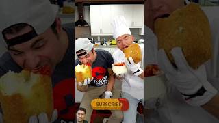 This Is The Worlds Stretchiest Cheese food cooking funny masterchef markrober easycheese [upl. by Oremar417]