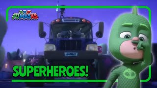 Operation Bus Recovery  Superheroes  PJ Masks [upl. by Atenahs]