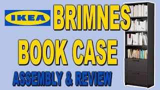 IKEA Brimnes Bookcase Assembly and Review  Clueless Dad [upl. by Drandell54]