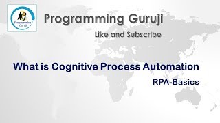 What is cognitive automation  RPA [upl. by Bettye897]