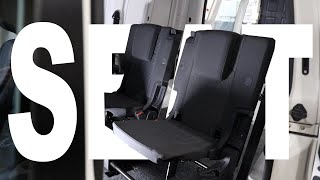 VW CADDY REAR SEAT CONVERSION  MAKE ROOM FOR THE KIDS [upl. by Vergne659]