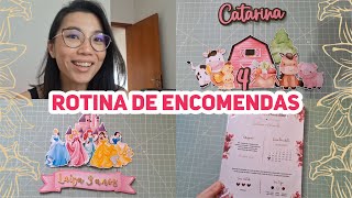 VLOG  ROTINA DE ENCOMENDAS [upl. by Nessi398]