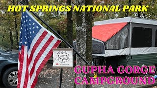 Gulpha Gorge Campground at Hot Springs National Park [upl. by Hawger]