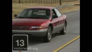 Motorweek 1993 Chrysler Concorde Road Test [upl. by Cally]