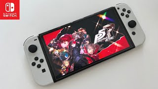 Persona 5 Royal Nintendo Switch OLED Gameplay [upl. by Dearr]