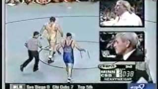 Brock Lesnar vs Stephen Neal 1999 NCAA [upl. by Fabio]