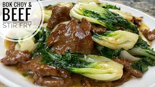 Beef amp Bok Choy Stir Fry  Tender Juicy Beef And Vegetable Stir Fry [upl. by Navonod17]