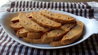 Almond Biscotti  How to Make Biscotti  Crunchy Italian Dipping Cookies [upl. by Derayne]