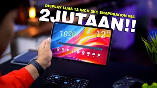 Tablet LAYAR LUAS 12 Inch Makin MURAH 🔥Chipset Snapdragon 685 Cuma 2JUTAAN NOne NPad Ultra [upl. by Betteann344]