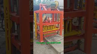 brick laying machine concrete hollow block moulding machine CHB block maker 6 8 inch blocks chb [upl. by Wadleigh395]