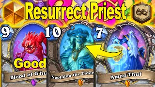 My Resurrect Priest Deck Is Back in 2024 Stronger At MiniSet Showdown in the Badlands  Hearthstone [upl. by Aronson169]