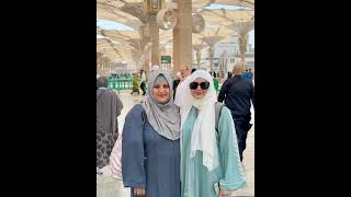 ❤️🕋🤲❤️Fatima Effendi kanwar ArsalanIn Madina Munwaraah Shorts [upl. by Snell868]