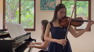 ABRSM Grade 6 Violin Exam 2024 A2 Allegro 英国皇家小提琴6级 [upl. by Milas]