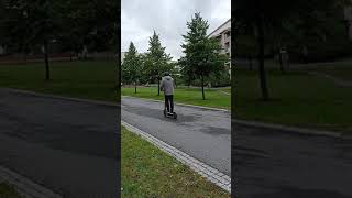 Accelerating with Ninebot by Segway Max G30 escooter [upl. by Maighdlin]