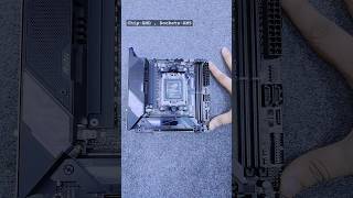 Asus Rog Strix B650ei gaming Wifi 6e DDR5 ram Mini ITX motherboard ASUS asusrog [upl. by Nehr]