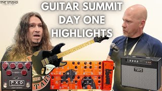 Guitar Summit DAY 1  The Most EPIC Guitar Show Ever [upl. by Nilyak10]