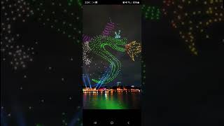 Disney Drone Show Hacked droneshow homestarrunner disneyworld [upl. by Eelsha]