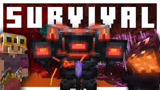 Surviving in the Nether with MODS [upl. by Ailaht986]