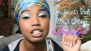 Classy HoodRat Makeup Tutorial ErinDieheart [upl. by Nesyt]