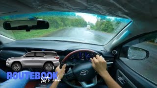 FORTUNER POV DRIVE  ASMR SCENIC ROUTE [upl. by Maida592]