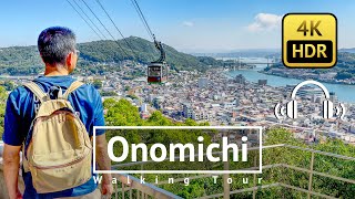 Hiroshima Onomichi Walking Tour  Hiroshima Japan 4KHDRBinaural [upl. by Samuel]