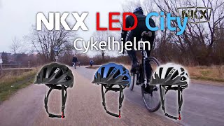 NKX City LED Cykelhjelm [upl. by Zitah580]