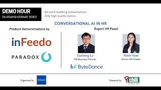 DEMO HOUR Conversational AI for HR teams  inFeedo  Paradox AI [upl. by Guntar]