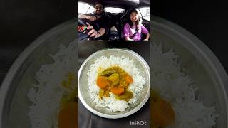 Sambar rice🍚😋foodricemeal telugufoodsambercelebrity ytshortstrendingviralvideo viralshorts [upl. by Robi]