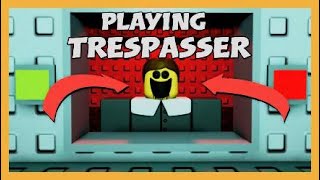 The tower Bozos play trespasser on Roblox [upl. by Philemon]