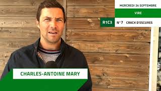 Vire  CharlesAntoine Mary est le pro du jour du mercredi 26 septembre [upl. by Sherlock]