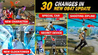 OB47 Top 30 Game Changer quot SECRET UPDATES quot FF Advance Server  GARENA Free Fire [upl. by Rexanne]