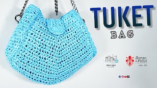 TUTORIAL BORSA TUKET ALLUNCINETTO  EASY CROCHET BAG 🌻 Momìs 🌻 [upl. by Dib]