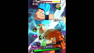 Goku Blue vs Legendary Super Saiyan Broly  Dragon Ball Legend dragonball dblegends dbl [upl. by Ramal]