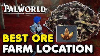 Palworld Best ORE FARMING Location [upl. by Irvine]