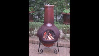 How to light your Aussie Heatwave Chiminea and be virtually smoke free [upl. by Yvi655]